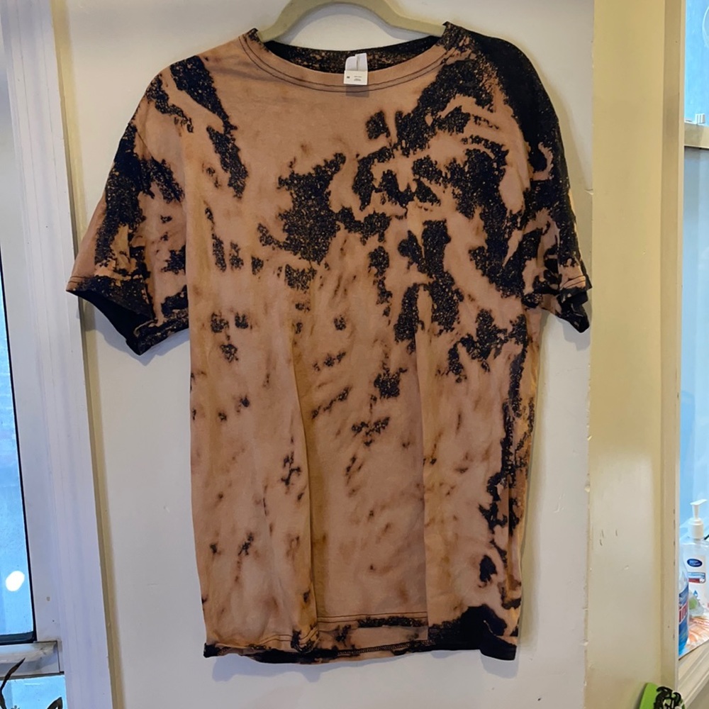 Tie-Dyed Bleached Tee
